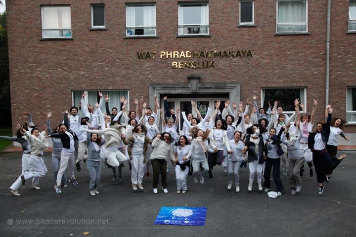 Happy Participants at Peace Revolution Ffth European Fellowship