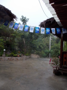 Rainy day in Mooktawan Sanctuary during the Peace Revolution International Youth Fellowship