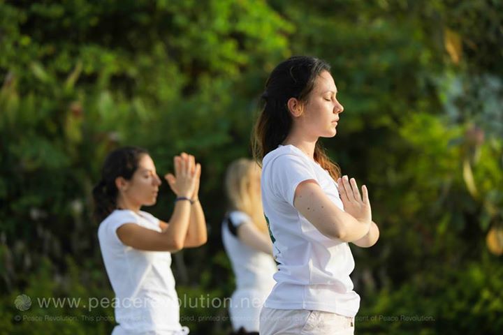 Practising loving-kindness meditation on Koh Yao Noi, Thailand
