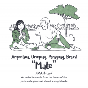 Argentina, Uruguay, Paraguay, Brazil: ‘mate’ Peace Revolution